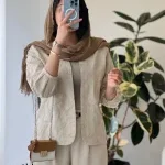مدل آرامیس جنس لینن هندی کد 1296